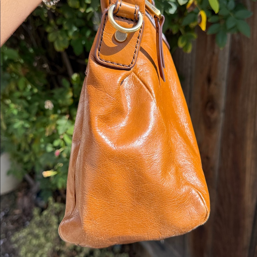 Hobo Shiela Satchel Natural Leather Top Handle Pockets.❤️ - Picture 4 of 16